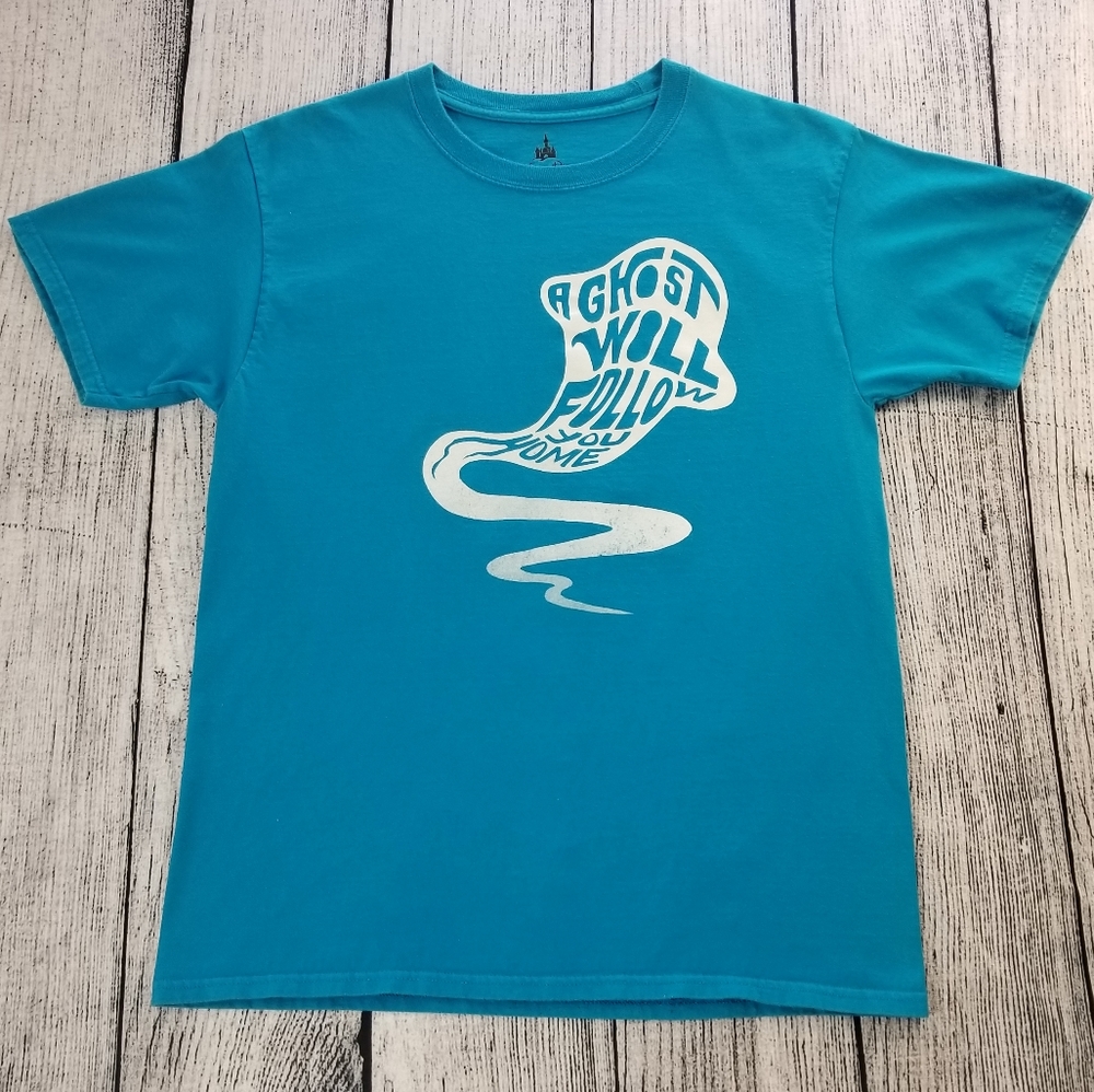 Disney Haunted Mansion Blue Ghost Tee